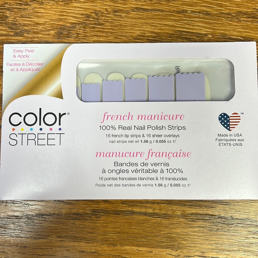 Color Street - Read My Tulips (French Manicure)